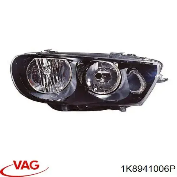 Основна фара - вставка VAG 1K8941006P ціна, від 138.65 USD