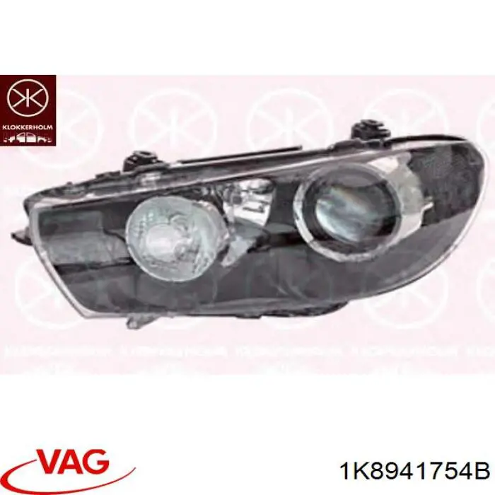 1K8941754B VAG Фара правая