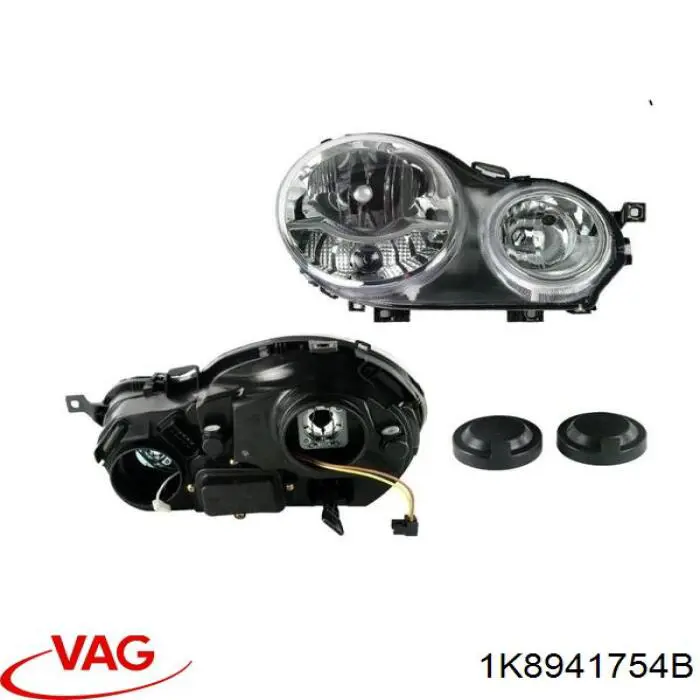 Купити 1K8941754B VAG Права блок фара