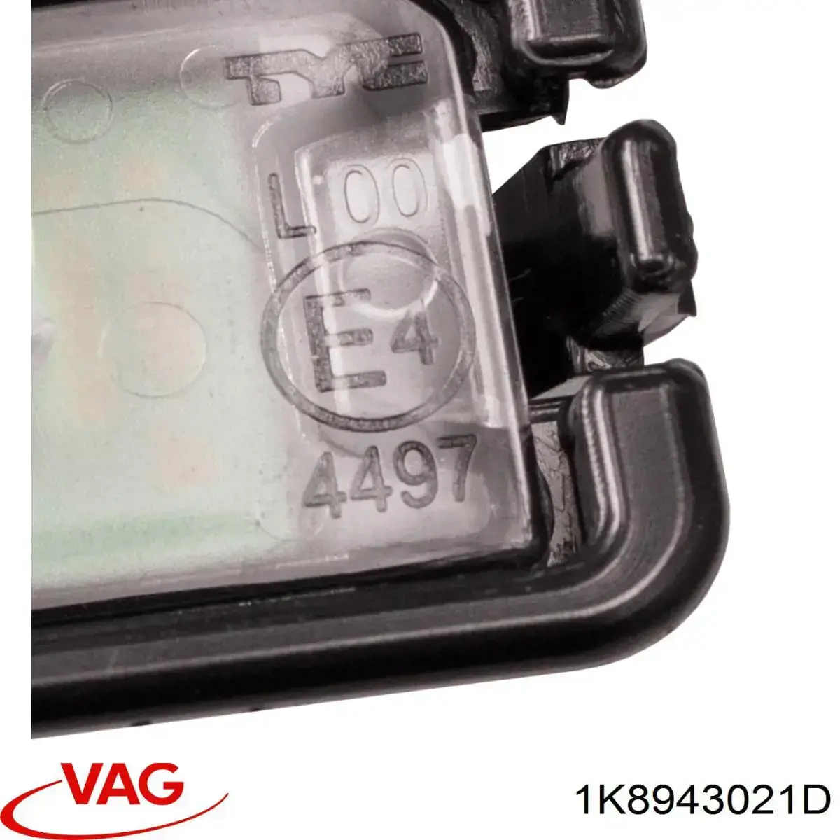Ліхтар підсвічування заднього номерного знака VAG 5F9943021