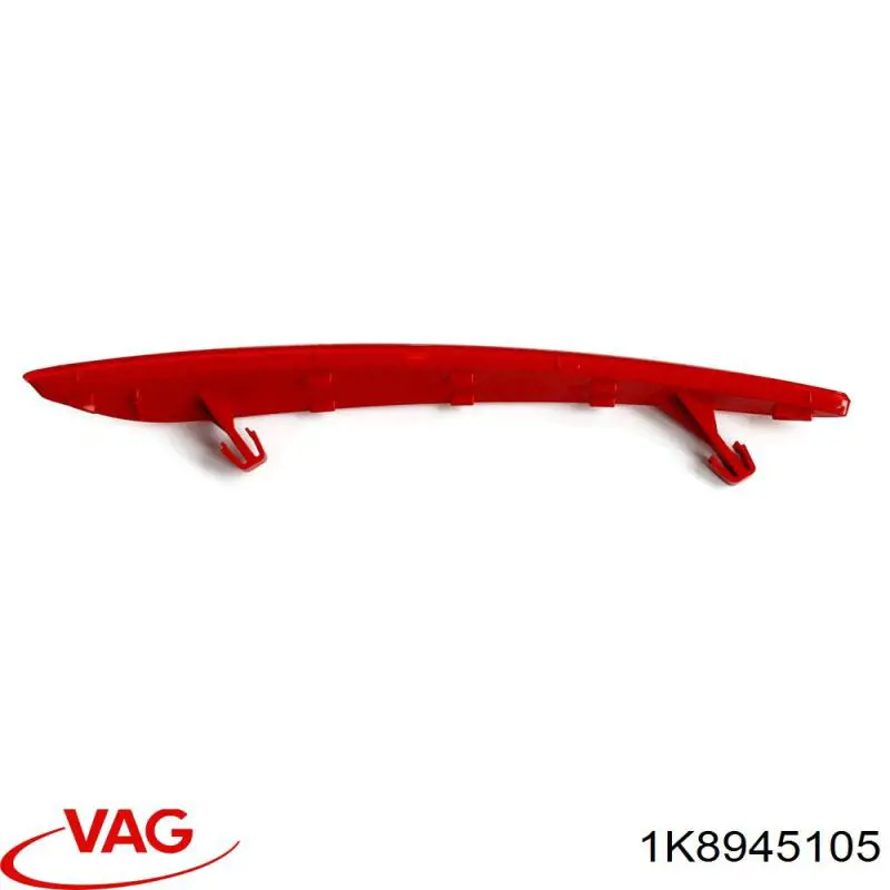 Катафот (відбивач) заднього бампера, лівий VAG 1K8945105 ціна, від 7.99 USD