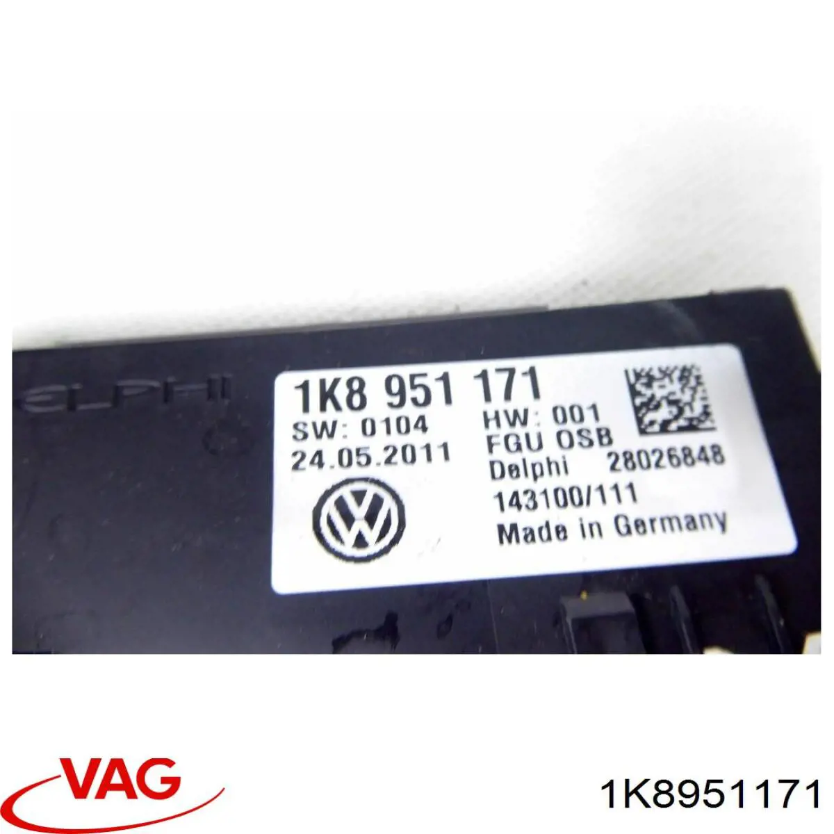 1K8951171 VAG Датчик руху в салоні