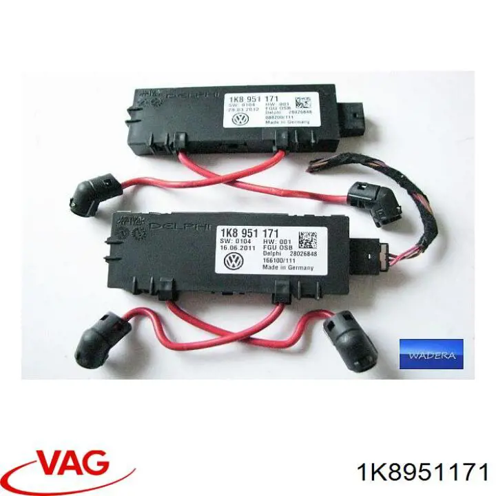 Датчик руху в салоні VAG 1K8951171 ціна, від 13.65 USD