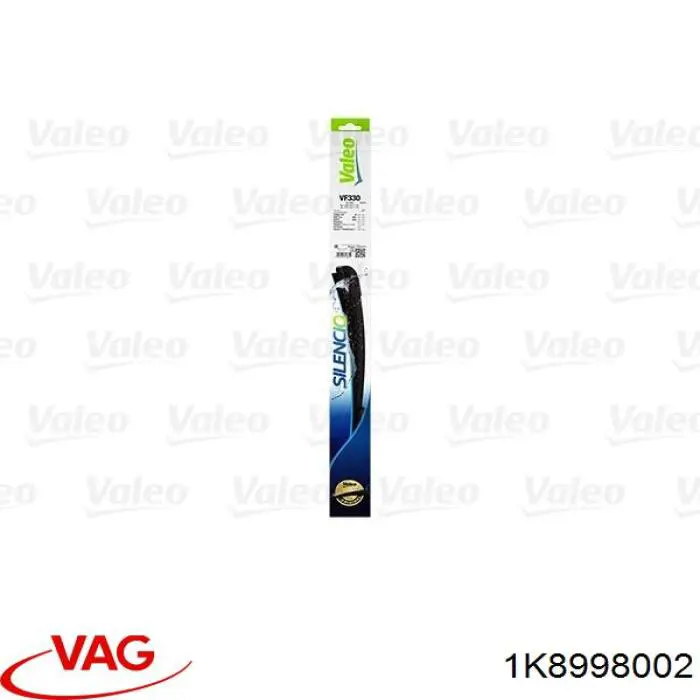 Щітка-двірник лобового скла, водійська VAG 1K8998002 ціна, від 53.20 USD