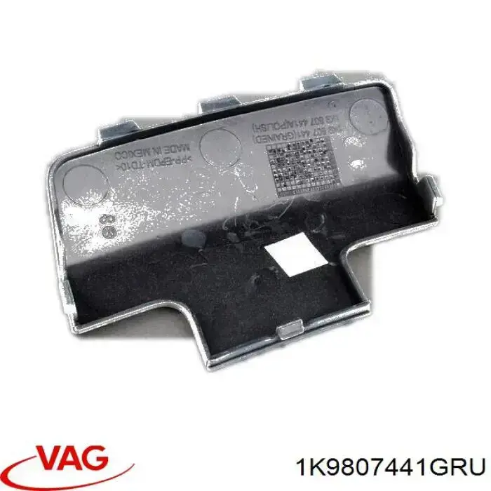 1K9807441GRU VAG заглушка бампера буксирувального гака, задня