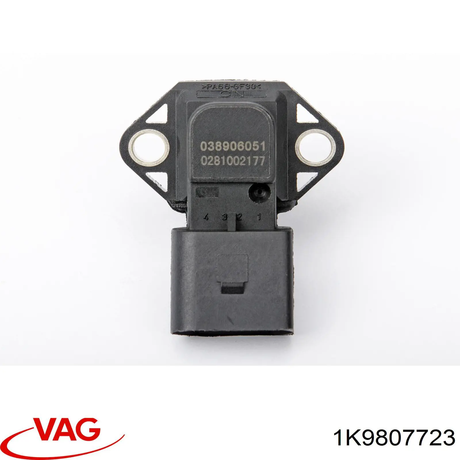 Купити 1K9807723 VAG Кронштейн бампера переднього, лівий