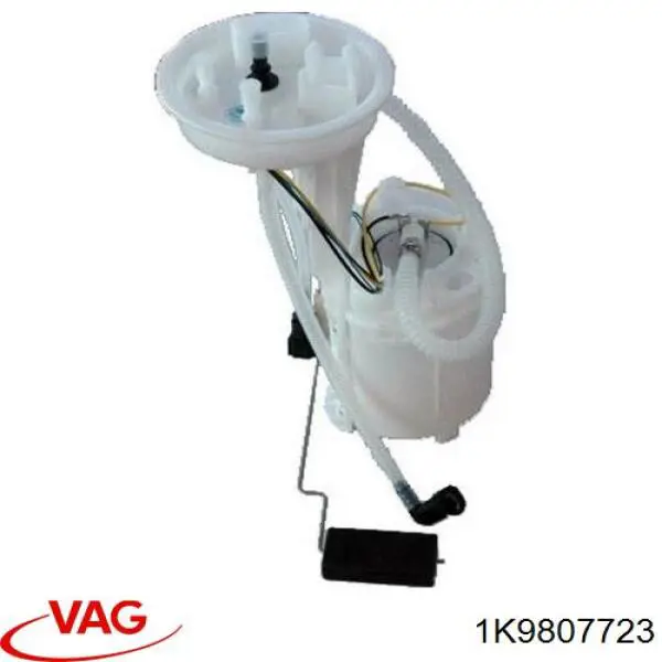 Купити 1K9807723 VAG Кронштейн бампера переднього, лівий