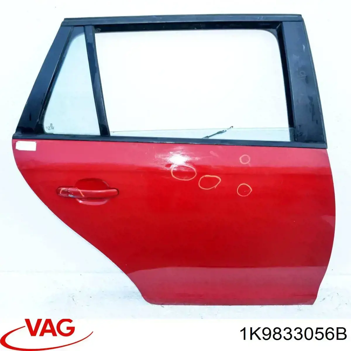  Двері задні, праві Volkswagen Golf 5