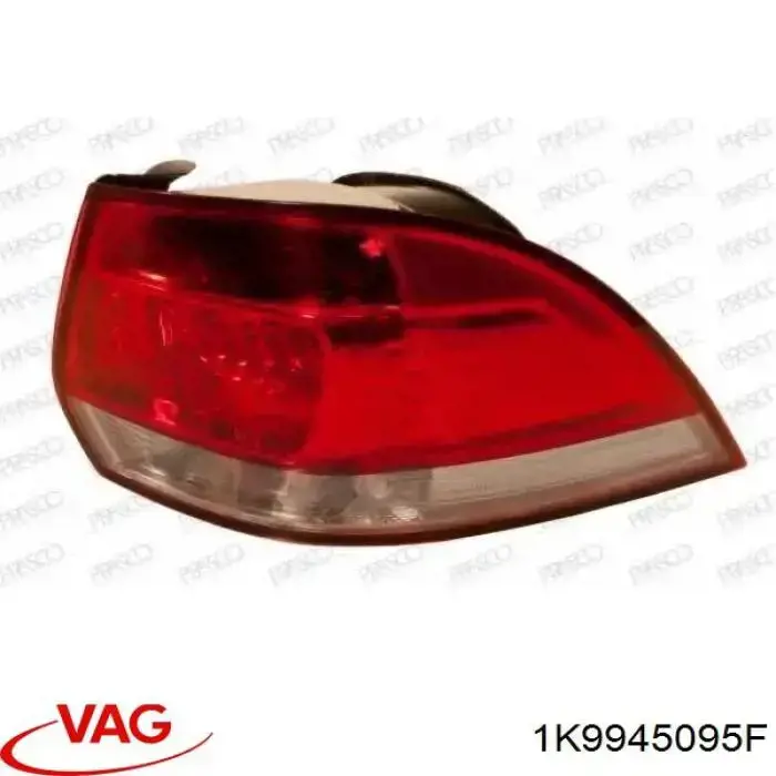 Ліхтар задній лівий Volkswagen Golf VI