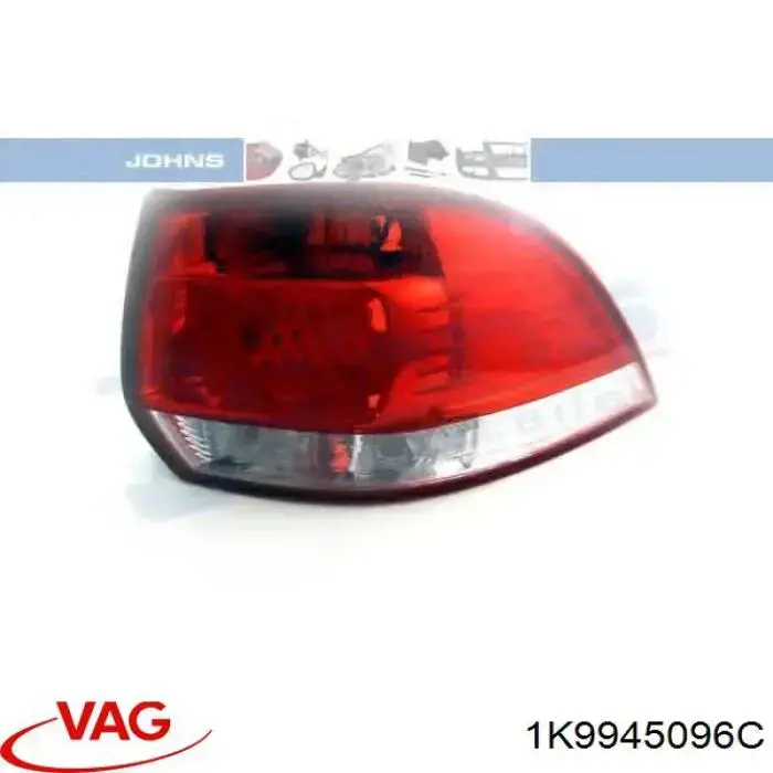 Купити 1K9945096C VAG Задня права фара