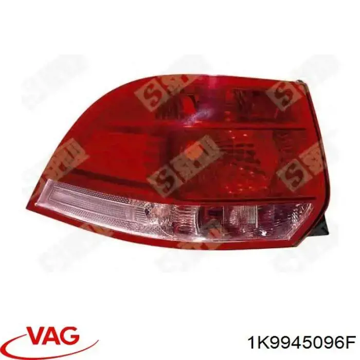 Купити 1K9945096F VAG Задня права фара