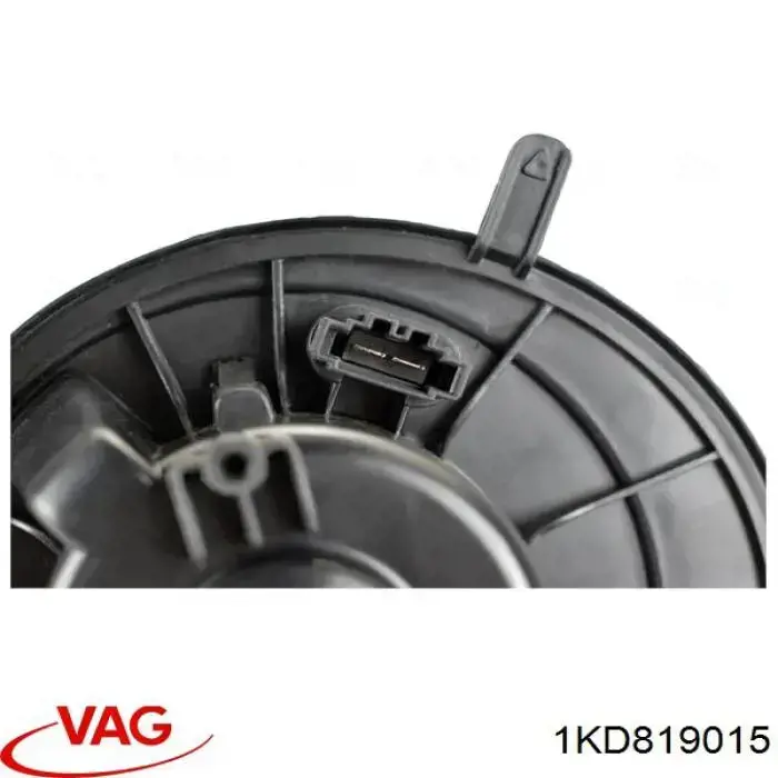 Двигун вентилятора пічки (обігрівача салону) VAG 1KD819015 ціна, від 29.97 USD