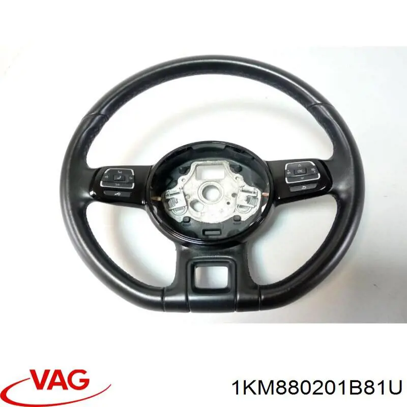 Подушка безпеки, водійська, AIRBAG 1KM880201C81U VAG