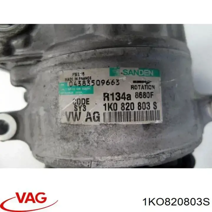 Компресор системи кондиціювання VAG 1KO820803S ціна, від 127.07 USD