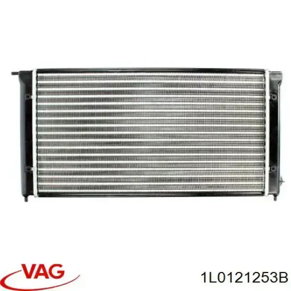 Радіатор 1L0121253B VAG