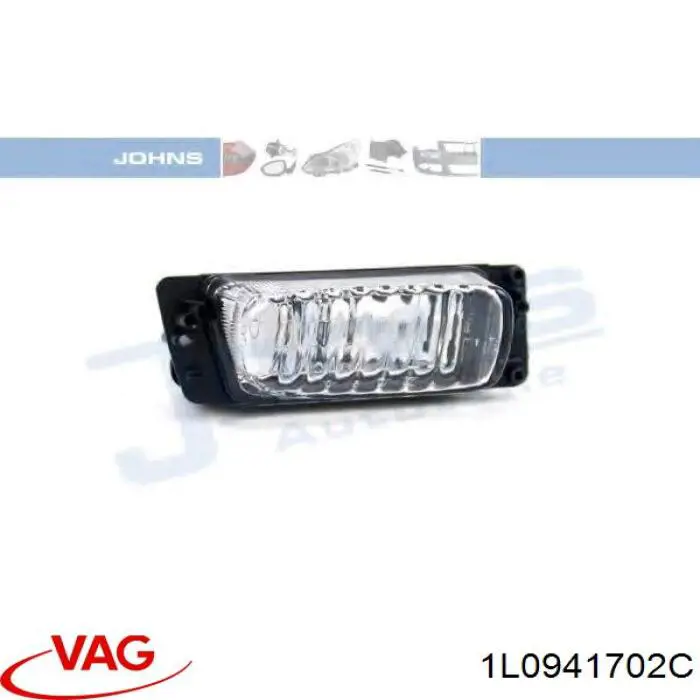 Туманка права VAG 1L0941702C ціна, від 14.64 USD