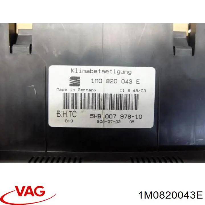 1M0820043E VAG Механізм управління кондиціонером