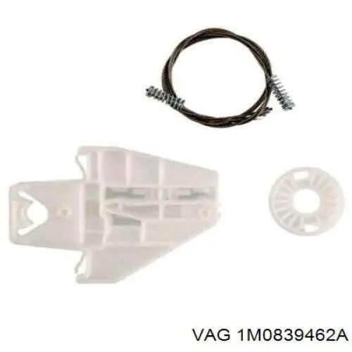 Купити 1M0839462A VAG Механізм склопідіймача двері задньої, правої