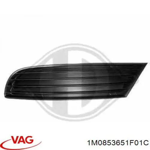 Облицювання радіатора VAG 1M0853651F ціна, від 38.01 USD