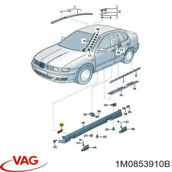 1M0853910B VAG 