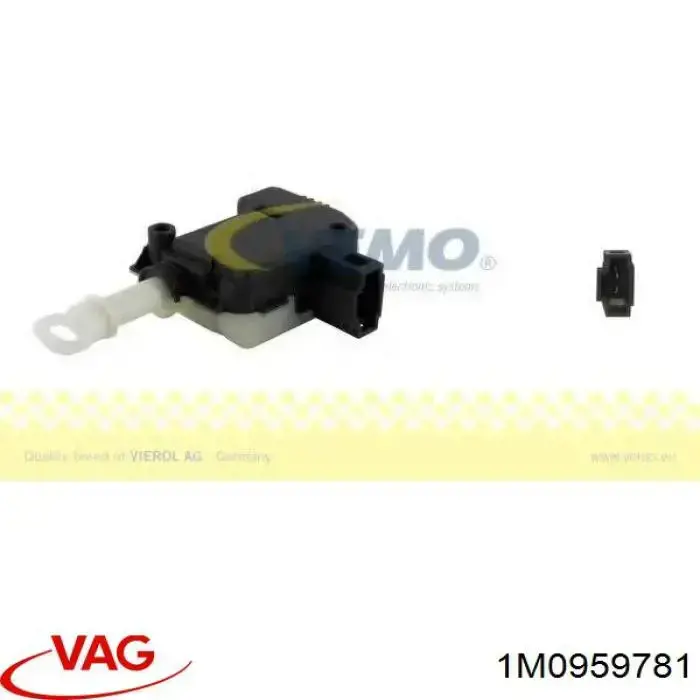 Купити 1M0959781 VAG Мотор-привід відкр/закр. замку багажника (3/5-х дв.)