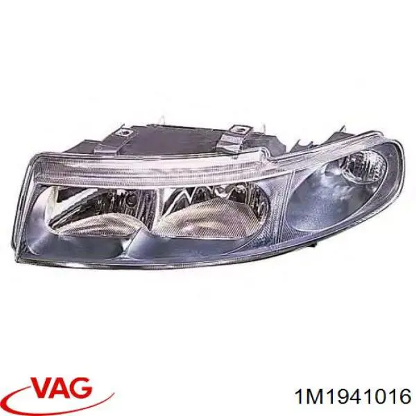 Купити 1M1941016 VAG Права блок фара