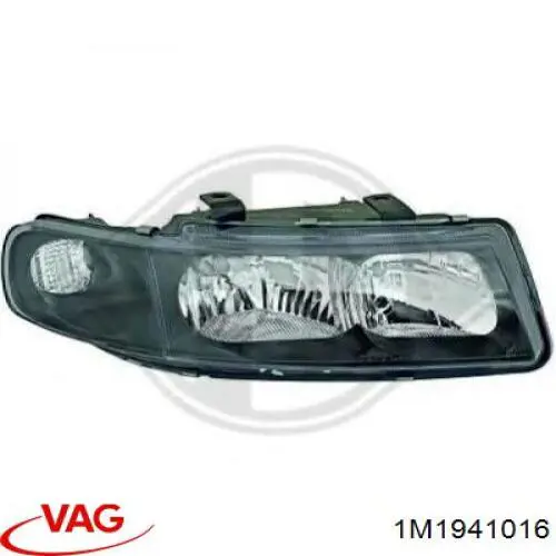Фара правая VAG 1M1941016 ціна, від 70.12 USD