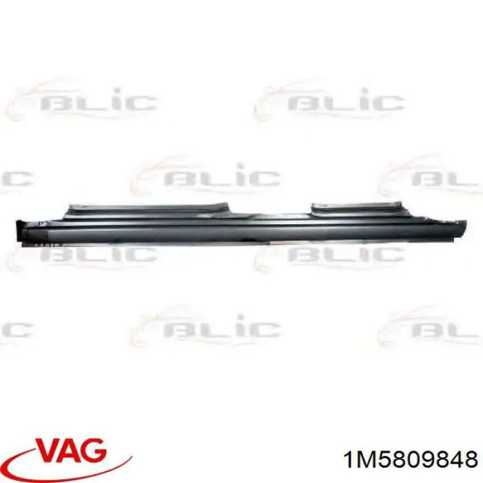 Поріг зовнішній правий VAG 1M6809848 ціна, від 149.32 USD