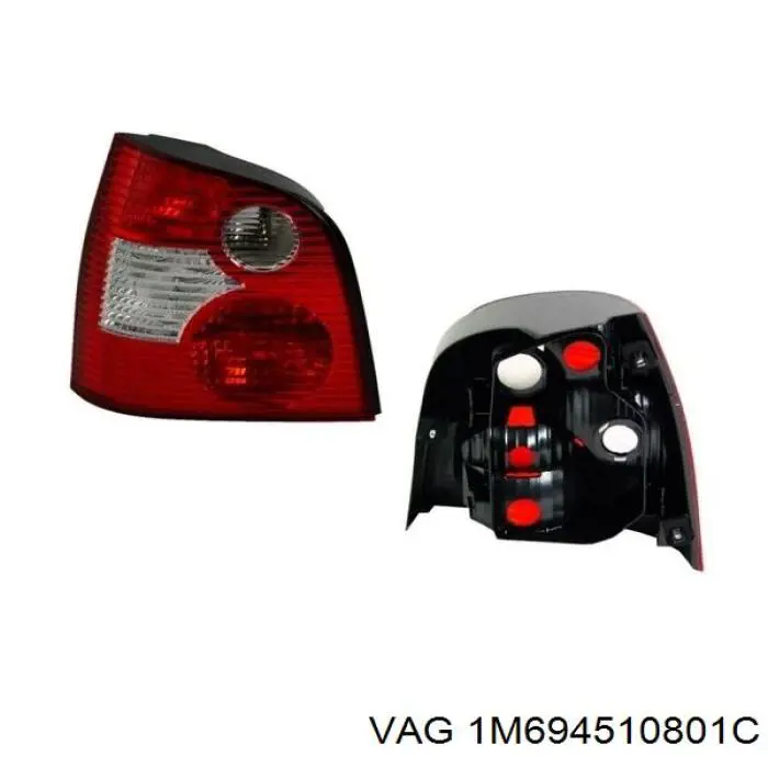Фара задня права внутрішня VAG 1M6945092