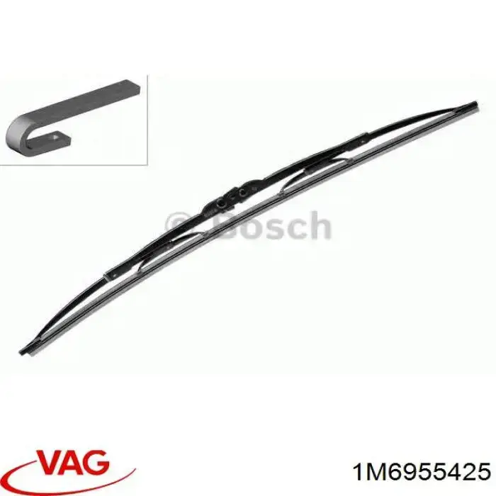Щітка склоочисника заднього скла Diamond/DPA 1M6955425 ціна, від 2.13 USD