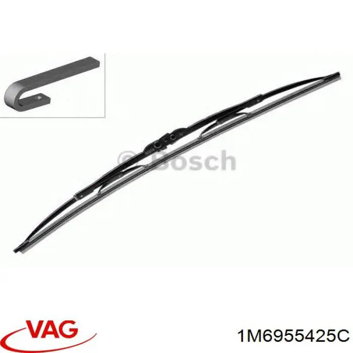 Купити 1M6955425C VAG Щітка задня