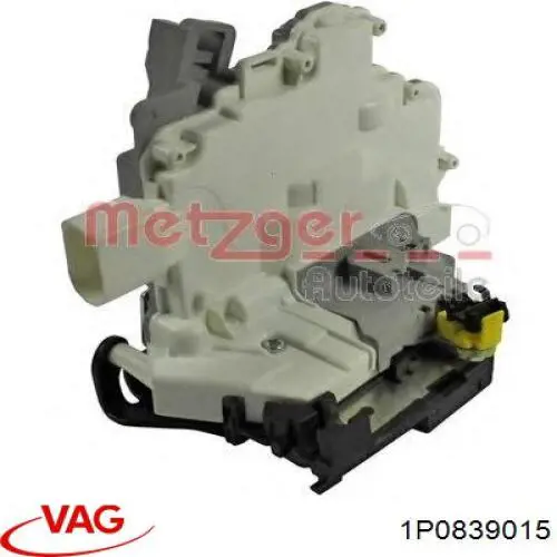 1P0839015 VAG Замок задніх дверей, лівих