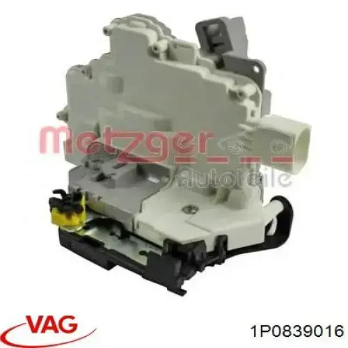 Купити 1P0839016 VAG Замок задньої дверї, правої
