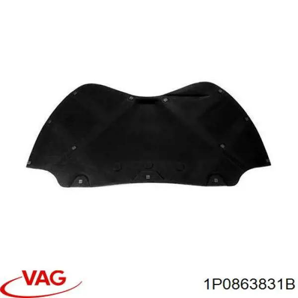 Обшивка капота VAG 1P0863831B ціна, від 46.08 USD