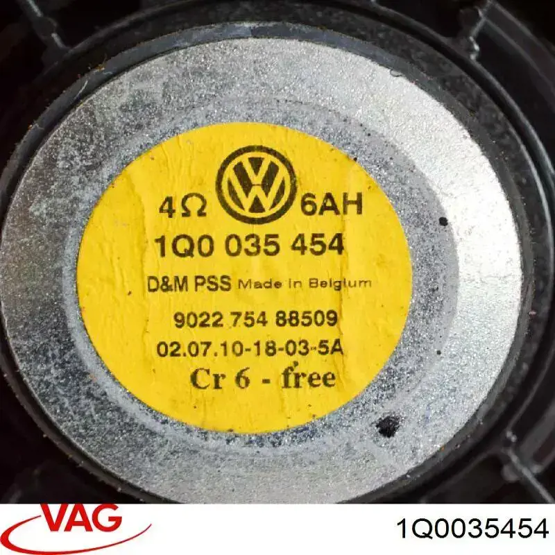 Купити 1Q0035454 VAG Динамік передньої двері