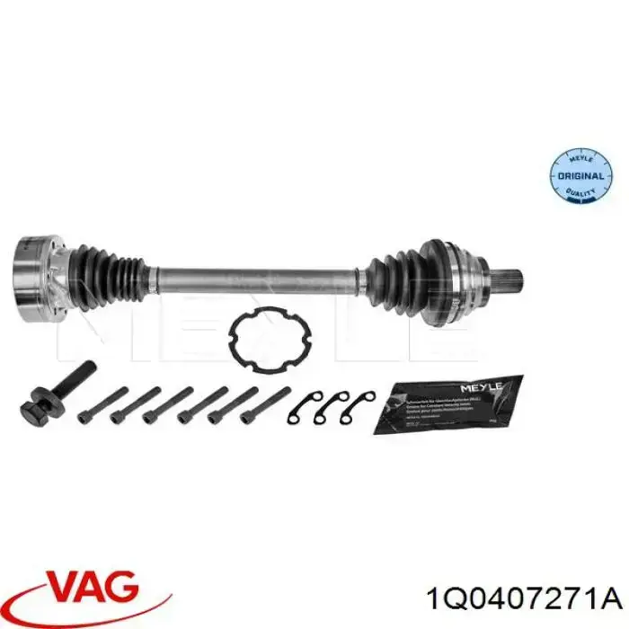 1Q0407271A VAG Привід лівий