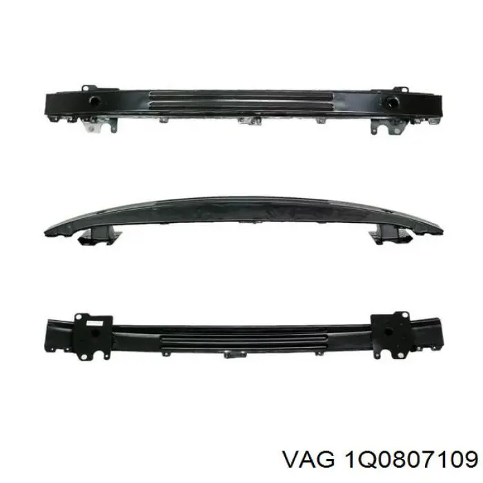Підсилювач бампера переднього 1Q0807109 VAG