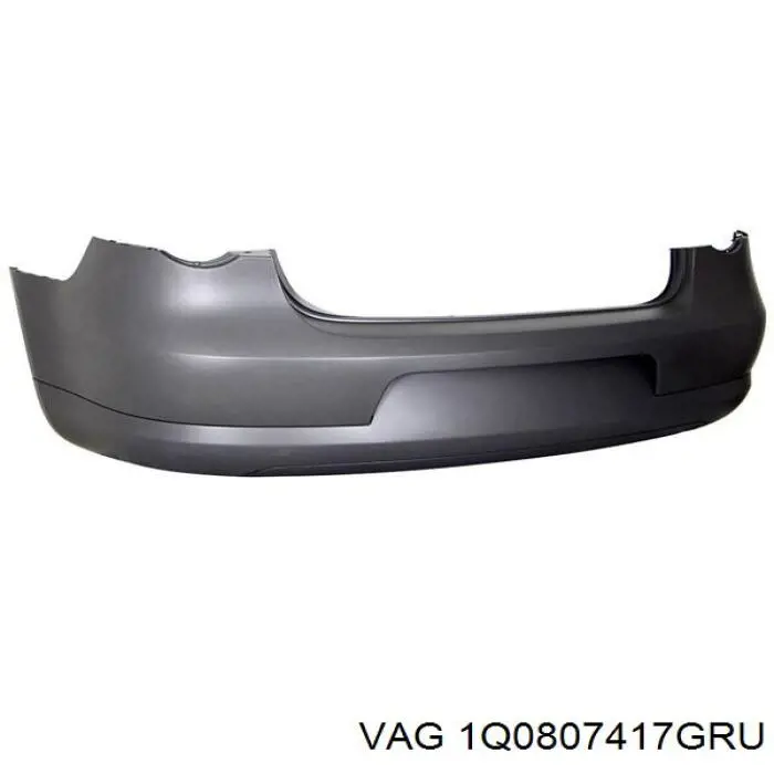 1Q0807417GRU VAG Буфер (бампер) задній
