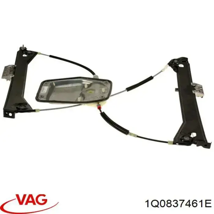 Купити 1Q0837461E VAG Механізм стеклопідйомника водійських дверей