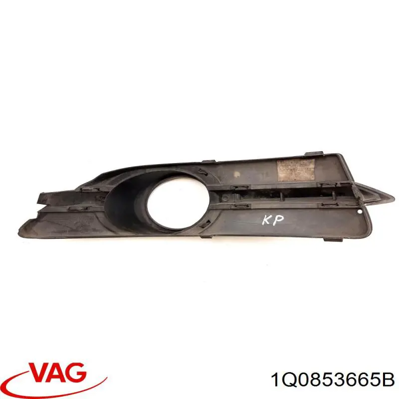 1Q0853665B VAG Решітка протитуманних фар ліва