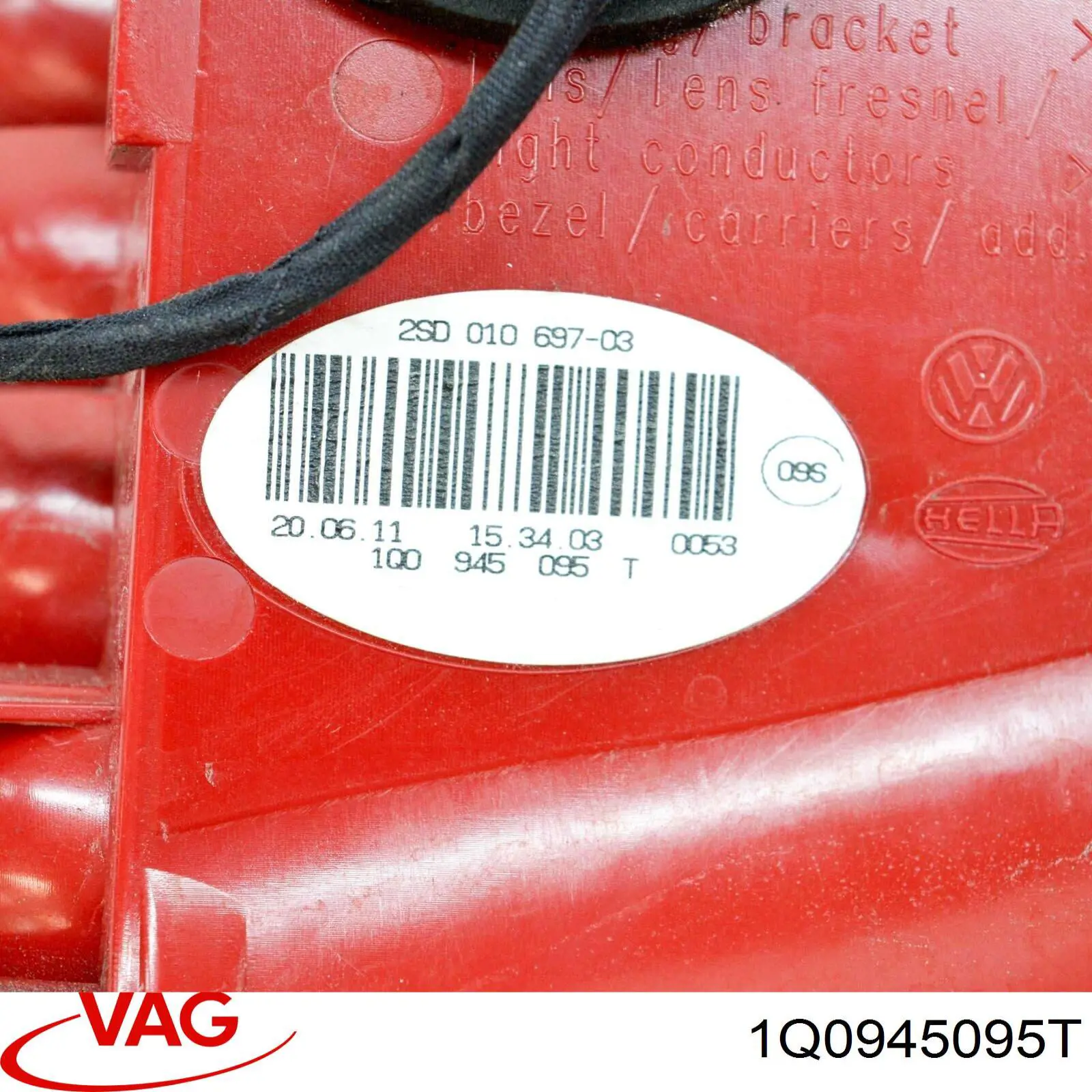 Задня ліва зовнішня фара VAG 1Q0945095T ціна, від 421.94 USD