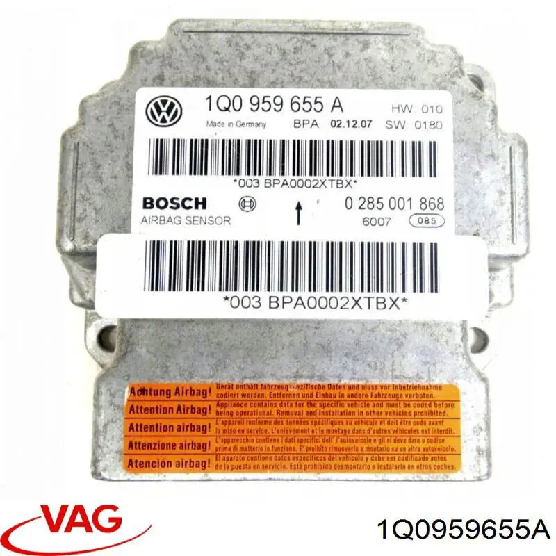  VAG 1Q0959655A ціна, від 105.36 USD