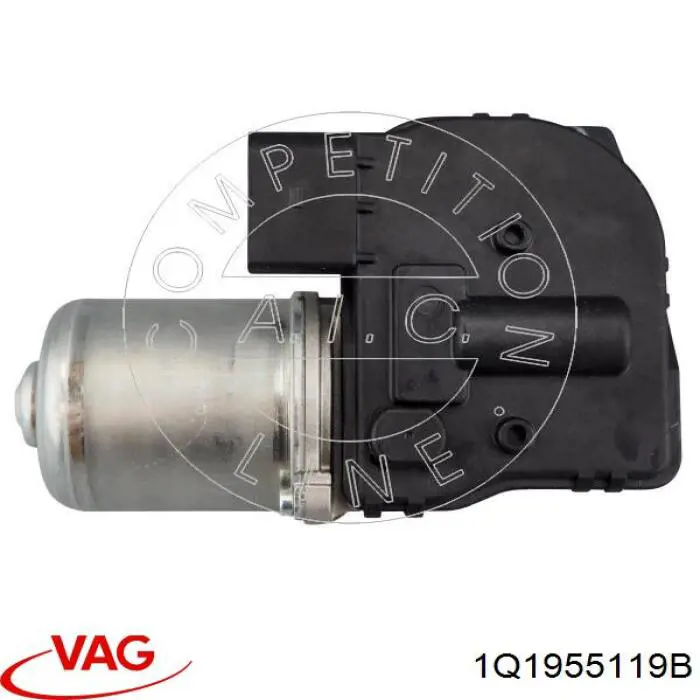 Купити 1Q1955119B VAG Мотор трапеції склоочисника