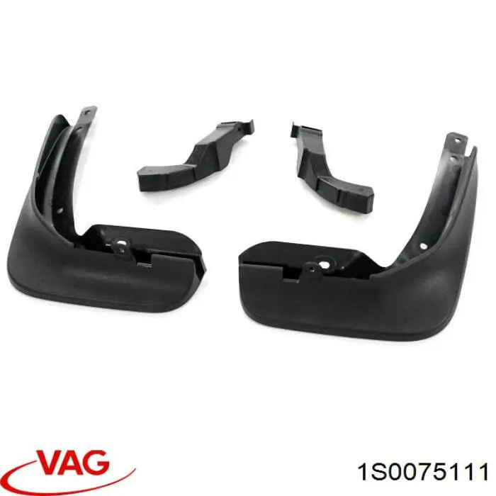 Бризковики передні, комплект VAG 1S0075111 ціна, від 77.37 USD