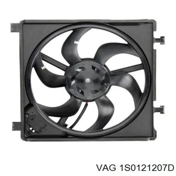 Купити D8W039TT Thermotec Вентилятор/крильчатка радіатора охолодження