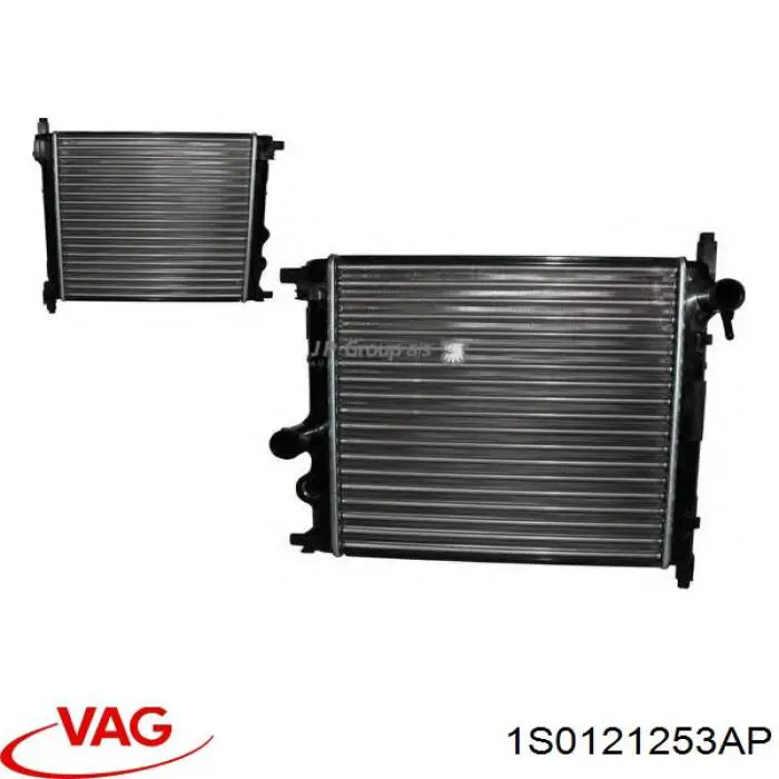 Радіатор охолодження VAG 1S0121253AN