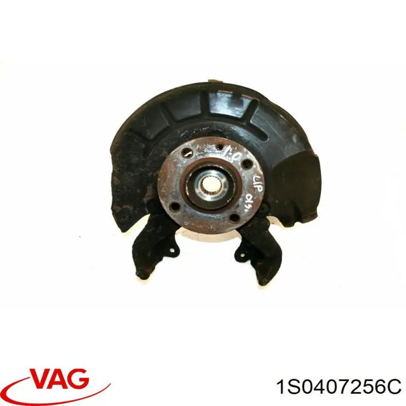 1S0407256C VAG Цапфа - поворотний кулак передній, правий
