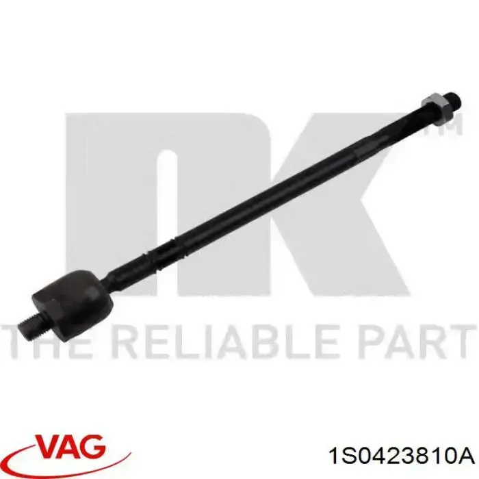 Тяга рульова поперечна VAG 1S0423810A ціна, від 13.64 USD