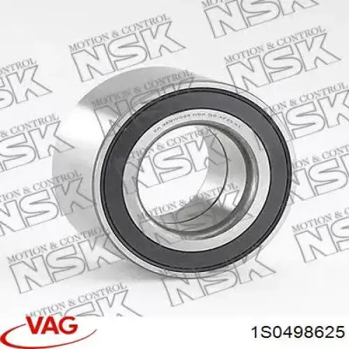 Купити 1S0498625 VAG Підшипник ступиці передньої
