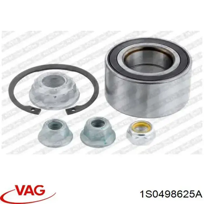 1S0498625A VAG Підшипник маточини передньої